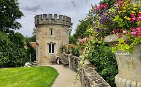 Schloss Rosenau bei Coburg in Rödental