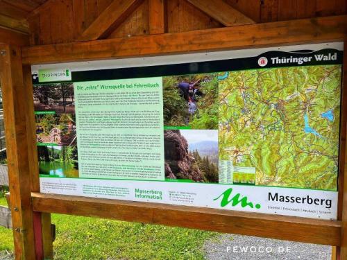 Masserberg Werraquell Hütte - Werraquelle - Werrateich