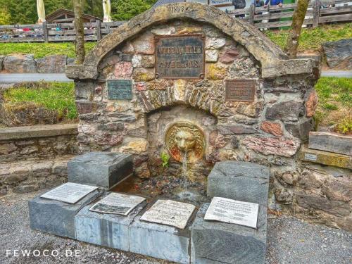 Masserberg Werraquell Hütte - Werraquelle - Werrateich